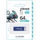 Флеш накопитель USB 64Gb Wibrand Chameleon, Blue, USB 2.0 (WI2.0/CH64U6U)