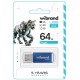 Флеш накопитель USB 64Gb Wibrand Cougar, Blue, USB 2.0 (WI2.0/CU64P1U)
