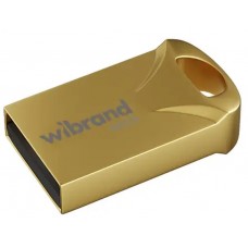 Флеш накопичувач USB 64Gb Wibrand Hawk, Gold, USB 2.0 (WI2.0/HA64M1G)
