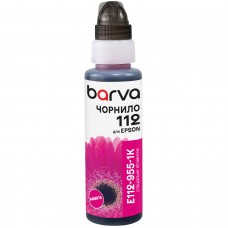 Чорнило Barva Epson 112, Magenta, 100 мл, пігментне, флакон OneKey (E112-955-1K)