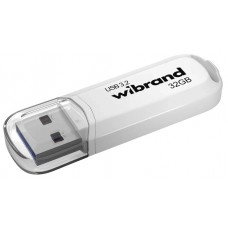 Флеш накопичувач USB 32Gb Wibrand Marten, White, USB 3.2 Gen 1 (WI3.2/MA32P10W)