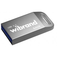 Флеш накопичувач USB 64Gb Wibrand Ant, Silver, USB 3.2 Gen 1 (WI3.2/AN64M4S)