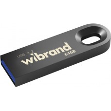 Флеш накопичувач USB 64Gb Wibrand Eagle, Grey, USB 3.2 Gen 1 (WI3.2/EA64U10G)