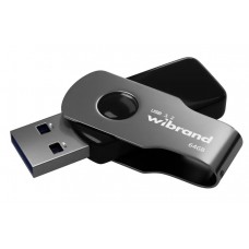 Флеш накопичувач USB 64Gb Wibrand Lizard, Black, USB 3.2 Gen 1 (WI3.2/LI64P9B)