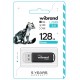 Флеш накопичувач USB 128Gb Wibrand Marten, Black, USB 3.2 Gen 1 (WI3.2/MA128P10B)