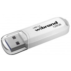 Флеш накопичувач USB 128Gb Wibrand Marten, White, USB 3.2 Gen 1 (WI3.2/MA128P10W)