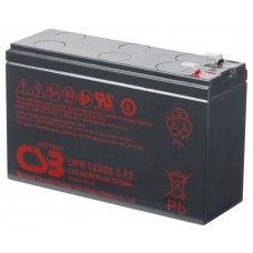 Батарея для ИБП 12В 7.5Ач CSB, UPS123607F2, ШхДхВ 65х151х94