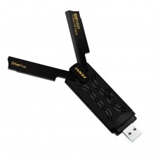 Мережевий адаптер USB 3.0 Fenvi FU-AXE5400, Black