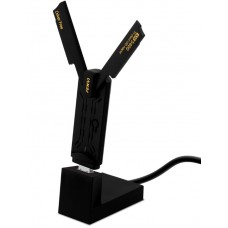 Мережевий адаптер USB 3.0 Fenvi FU-AXE5400, Black, підставка