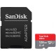 Карта памяти microSDXC, 128Gb, SanDisk Ultra, SD адаптер (SDSQUAB-128G-GN6IA)