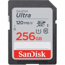 Карта памяти SDXC, 256Gb, SanDisk Ultra (SDSDUN4-256G-GN6IN)