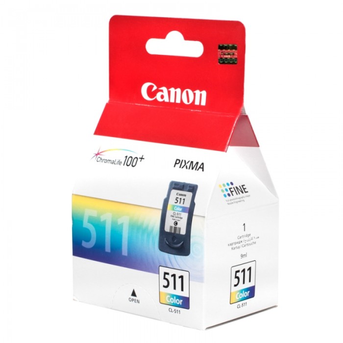 Картридж Canon CL-511, Color, 9 мл (2972B007)