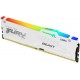 Пам'ять 16Gb DDR5, 6000 MHz, Kingston Fury Beast RGB (EXPO), White (KF560C30BWEA-16)