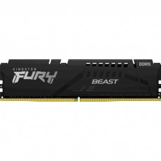 Пам'ять 16Gb DDR5, 6400 MHz, Kingston Fury Beast (XMP), Black (KF564C32BB-16)