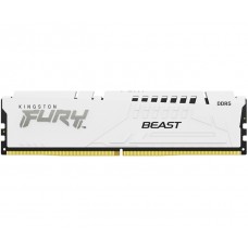 Пам'ять 16Gb DDR5, 6800 MHz, Kingston Fury Beast (XMP), White (KF568C34BW-16)