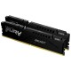 Пам'ять 16Gb x 2 (32Gb Kit) DDR5, 6000 MHz, Kingston Fury Beast (XMP), Black (KF560C30BBK2-32)