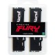 Пам'ять 16Gb x 2 (32Gb Kit) DDR5, 6400 MHz, Kingston Fury Beast RGB (XMP), Black (KF564C32BBAK2-32)