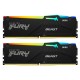 Память 16Gb x 2 (32Gb Kit) DDR5, 6800 MHz, Kingston Fury Beast RGB (XMP), Black (KF568C34BBAK2-32)