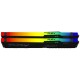 Пам'ять 16Gb x 2 (32Gb Kit) DDR5, 6800 MHz, Kingston Fury Beast RGB (XMP), Black (KF568C34BBAK2-32)