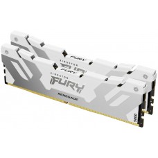 Память 16Gb x 2 (32Gb Kit) DDR5, 8000 MHz, Kingston Fury Renegade (XMP), White (KF580C38RWK2-32)