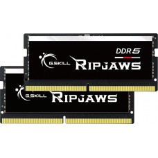 Пам'ять SO-DIMM, DDR5, 48Gb x 2 (96Gb Kit), 5600 MHz, G.Skill Ripjaws, 1.1V, CL46 (F5-5600S4645A48GX2-RS)