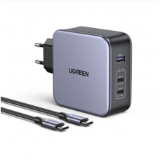 Сетевое зарядное устройство Ugreen GaN, Grey, 140 Вт (CD289/90549)