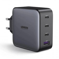 Сетевое зарядное устройство Ugreen GaN, Grey, 100 Вт (CD226/40747)