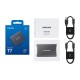 Зовнішній накопичувач SSD, 4Tb, Samsung Portable SSD T7, Grey (MU-PC4T0T/WW)