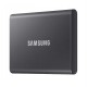 Внешний накопитель SSD, 4Tb, Samsung Portable SSD T7, Grey (MU-PC4T0T/WW)