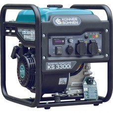 Інверторний бензиновий генератор Konner&Sohnen KS 3300i, Black/Blue