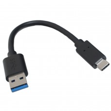Кабель USB 3.1 - Type-C, 0.15 м, Patron, Black (PN-Type-C-0.15M)
