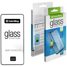 Защитное стекло для Samsung Galaxy S24+ (S926), ColorWay, Black, Full Cover & Glue (CW-GSFGSG926-BK)