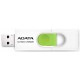 Флеш накопитель USB 256Gb ADATA UV320, White/Green, USB 3.2 Gen 1 (AUV320-256G-RWHGN)