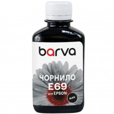 Чернила Barva Epson T6931/T6941/T40D14/T41F54, Black, 180 мл, пигментные (E69-940)