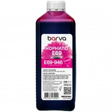 Чорнило Barva Epson T6933/T6943/T40D34/T41F34, Magenta, 1 л, пігментне (E69-946)