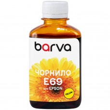 Чорнило Barva Epson T6934/T6944/T40D44/T41F44, Yellow, 180 мл, пігментне (E69-943)