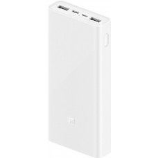 Универсальная мобильная батарея 20000 mAh, Xiaomi Mi 3, White, 18 Вт (VXN4258CN)