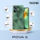 Смартфон Tecno POVA 6 (LI7), Comet Green, 8Gb/256Gb (4894947019074)