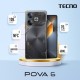 Смартфон Tecno POVA 6 (LI7), Meteorite Grey, 8Gb/256Gb (4894947019050)