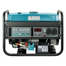 Бензиновий генератор Konner&Sohnen KS 3000E, Black/Blue