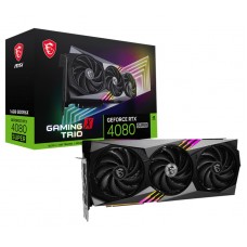 Видеокарта GeForce RTX 4080 SUPER, MSI, GAMING X TRIO, 16Gb GDDR6X(RTX 4080 SUPER 16G GAMING X TRIO)