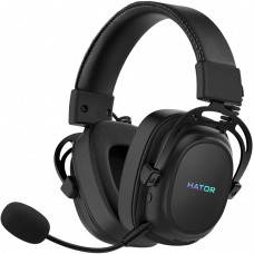 Навушники бездротові Hator Hypergang 2 Tri-mode, Black (HTA-950)