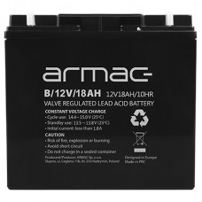 Батарея для ДБЖ 12В 18Агод Armac, Black, GEL, 181х167х77 мм, 5.5 кг