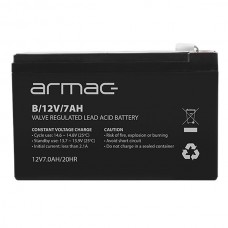 Батарея для ИБП 12В 7Ач Armac, Black, GEL, 151х94х65 мм, 2 кг
