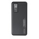 Универсальная мобильная батарея 20000 mAh, Aspor A301 Fast Charge, Black, USB/Micro/Lightning/Type-C