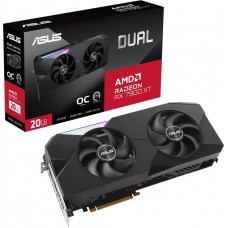 Видеокарта Radeon RX 7900 XT, Asus, DUAL OC, 20Gb GDDR6 (DUAL-RX7900XT-O20G)