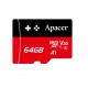 Карта памяти microSDXC, 64Gb, Apacer Gaming Card, без адаптера (AP64GMCSX10U7-RAGC)