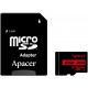 Карта памяти microSDHC, 32Gb, Apacer R100, SD адаптер (AP32GMCSH10UB-R)