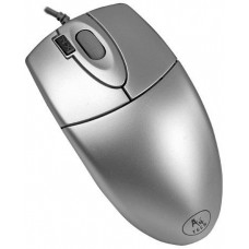 Миша A4Tech OP-620-D USB, Silver, оптична 2-x Click