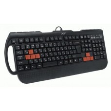 Клавиатура A4tech X7-G700R PS/2 Игровая, мультимедийная Black